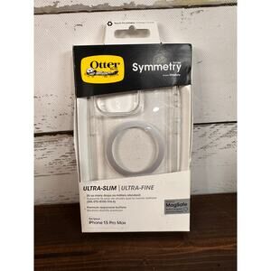 iPhone 15 Pro Max Otter Box Clear Sparkle Case